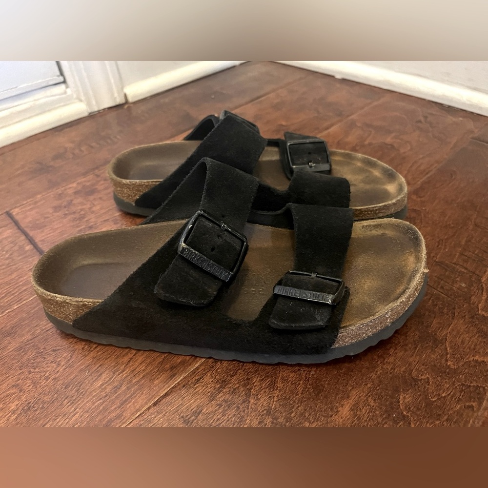 Birkenstock Arizona Suede Soft Footbed 37